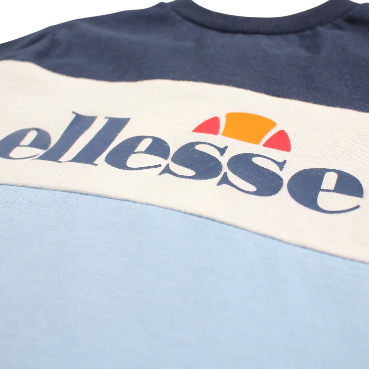 Ensemble 3 pièces t-shirt, short et sac imprimés BASIC bleu ciel, ELLESSE