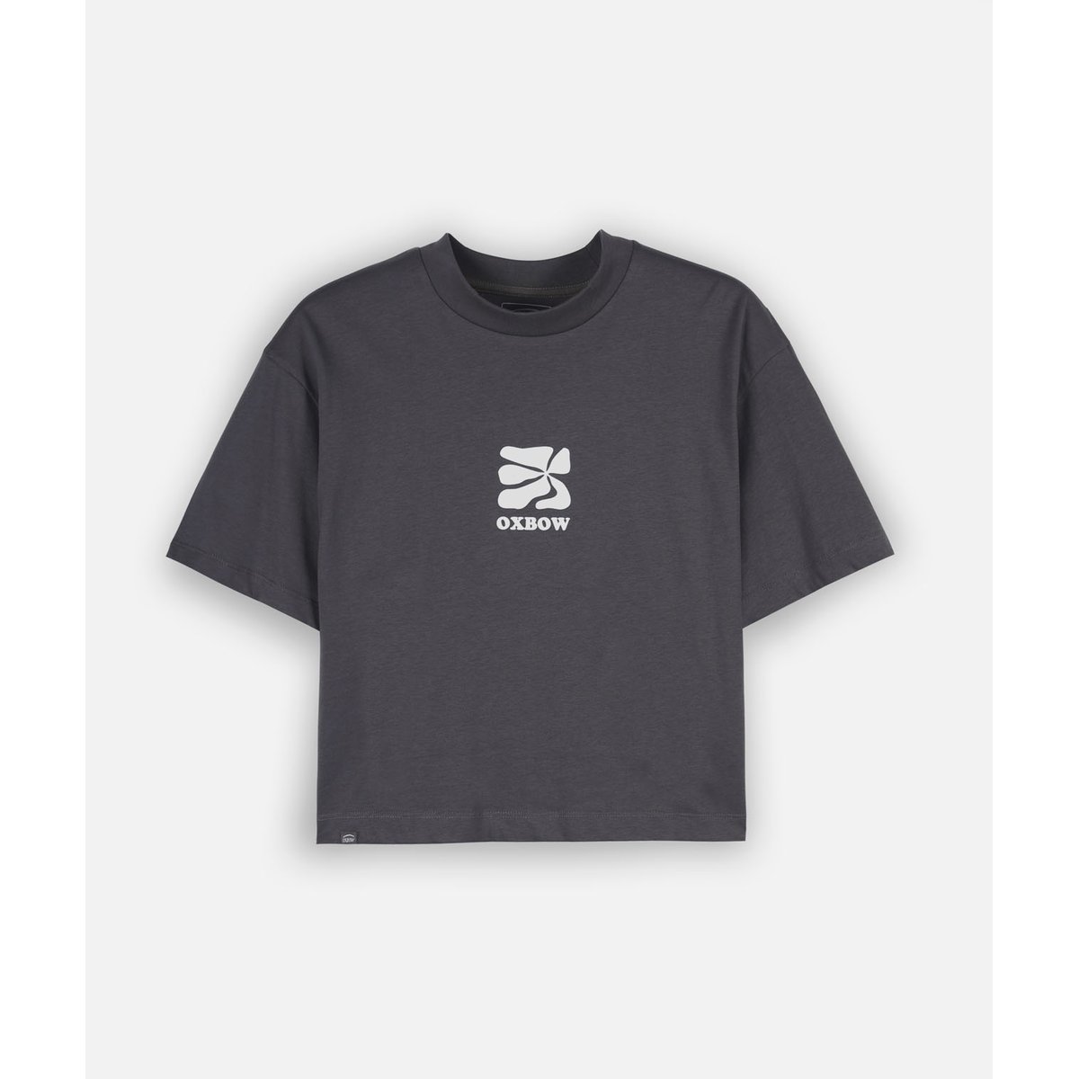 Tee-shirt manches courtes RETROFLO caviar, OXBOW