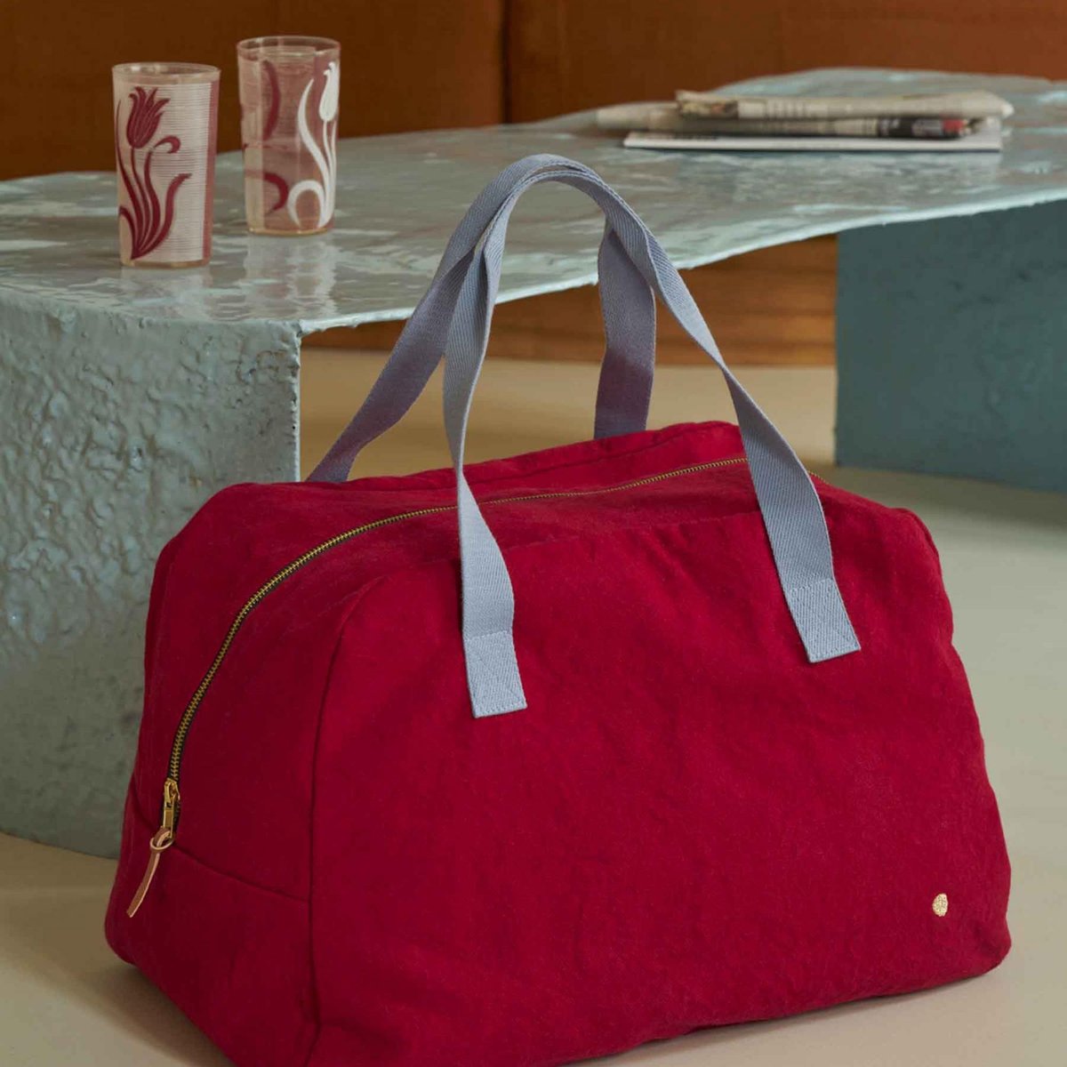 Sac week-end Iona cherry, LA CERISE SUR LE GATEAU