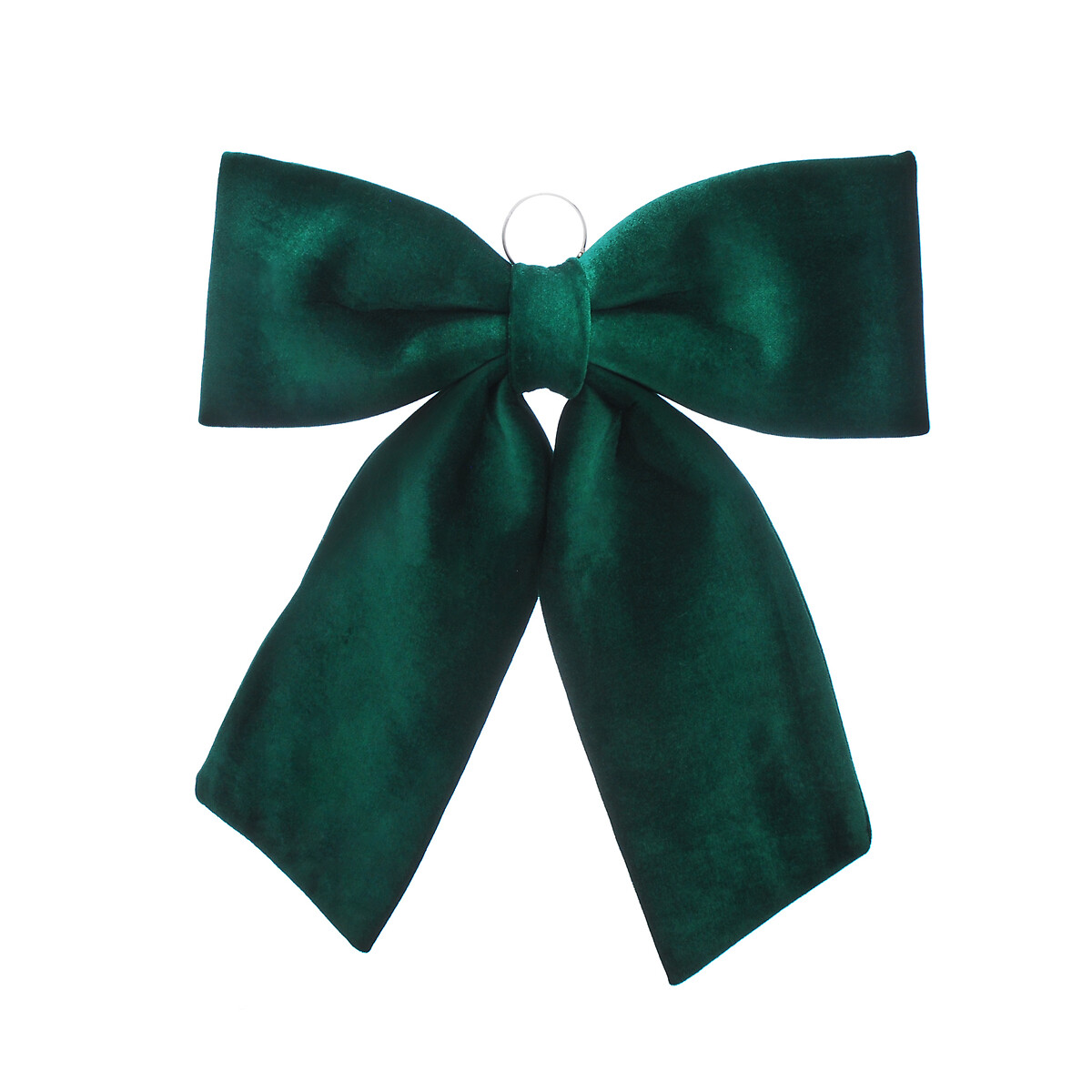 60cm Heritage Noel Green Velvet Decorative Bow green, SO'HOME