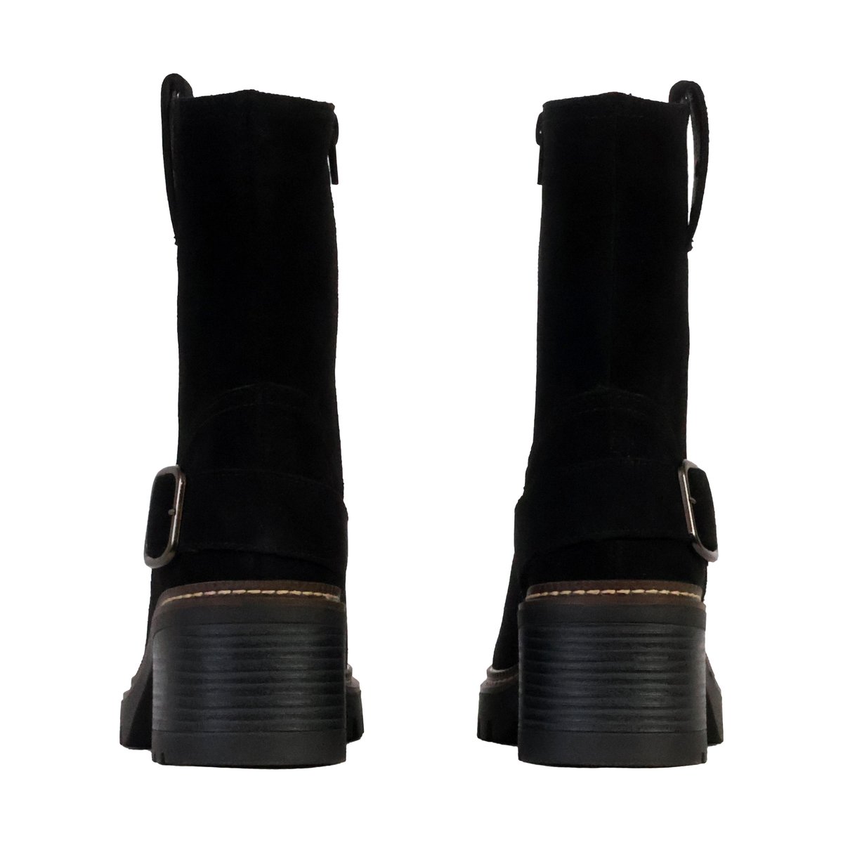 Bottines Cuir Alénoa noir, THE DIVINE FACTORY