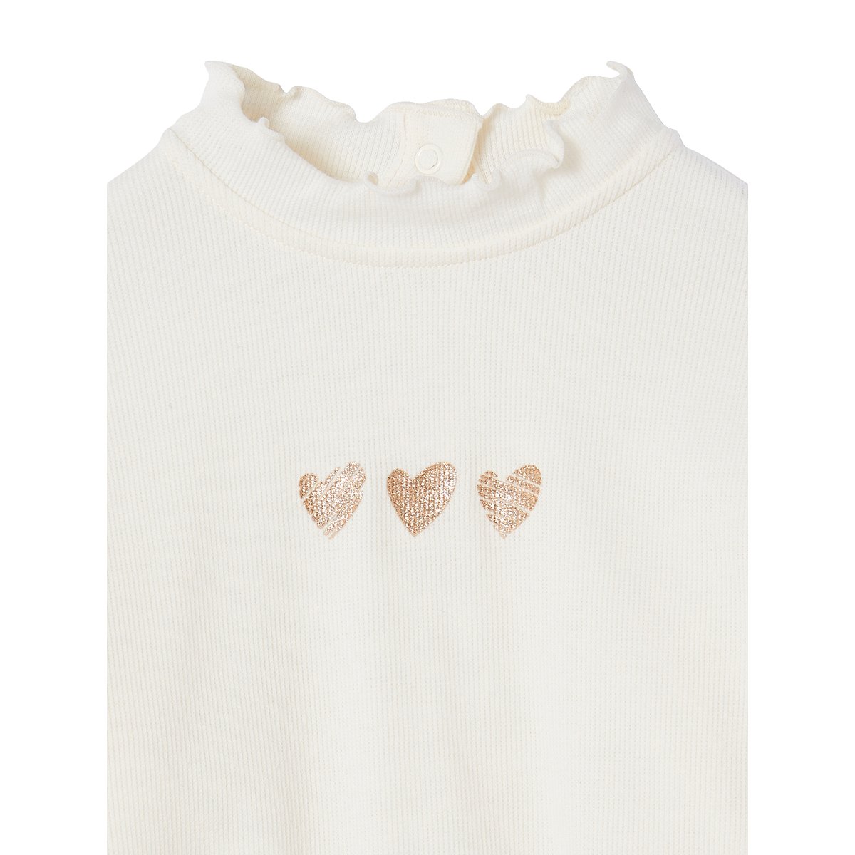 Ensemble T-shirt + short en velours vert, VERTBAUDET