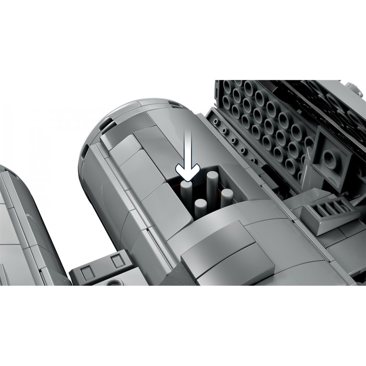 LEGO Star Wars : Le Bombardier TIE - Set 75347 avec Minifigurines multicolore, LEGO