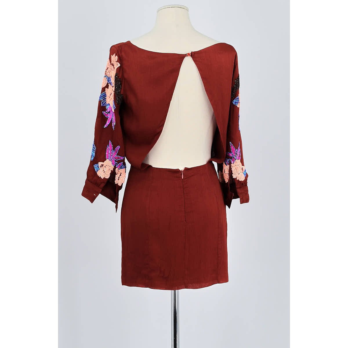 Robe - Bon État bordeaux, ANTIK BATIK