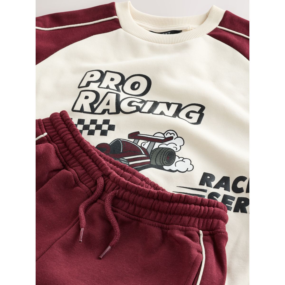Ensemble sweat et jogging rouge bordeaux, NEXT