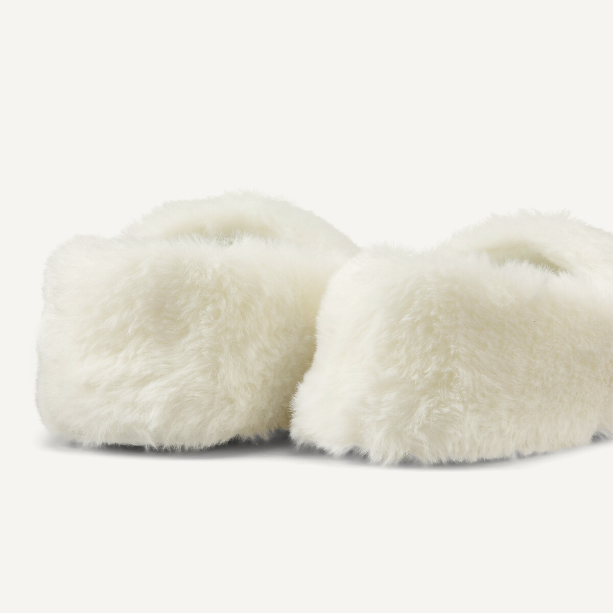 Chaussons, motif chien ecru, LA REDOUTE COLLECTIONS