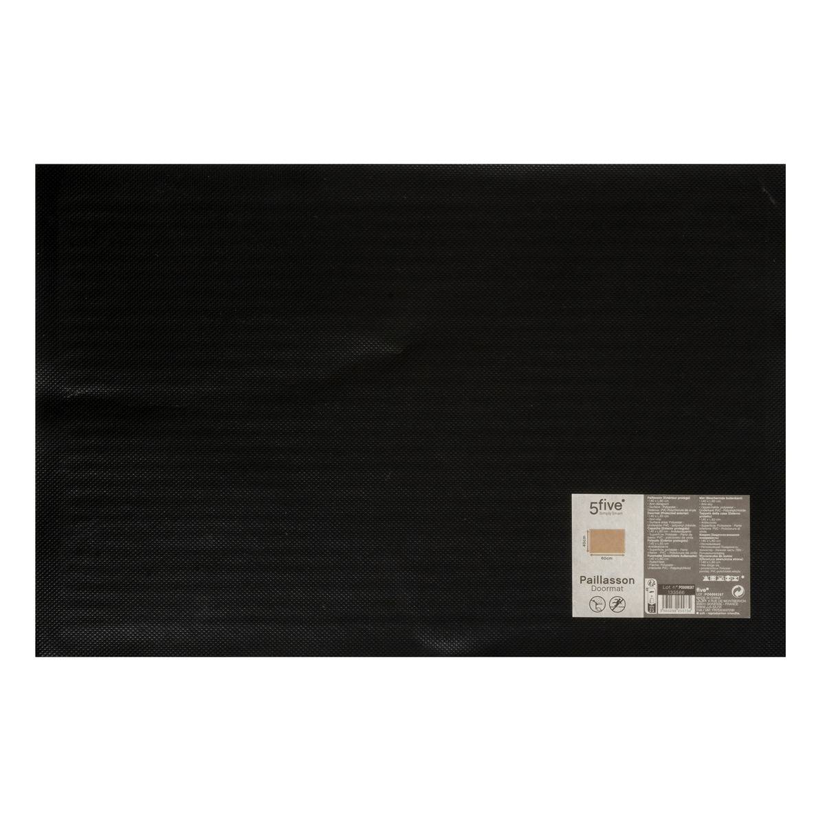 Paillasson basic 40x60 gris foncé, 5FIVE SIMPLY SMART