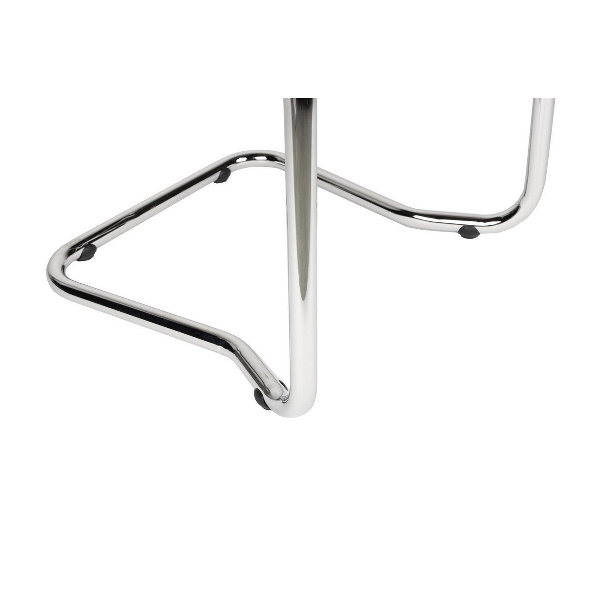 Lot de 2 chaises en tissu imprimé - RIDGE blanc chiné / rouille, ZUIVER