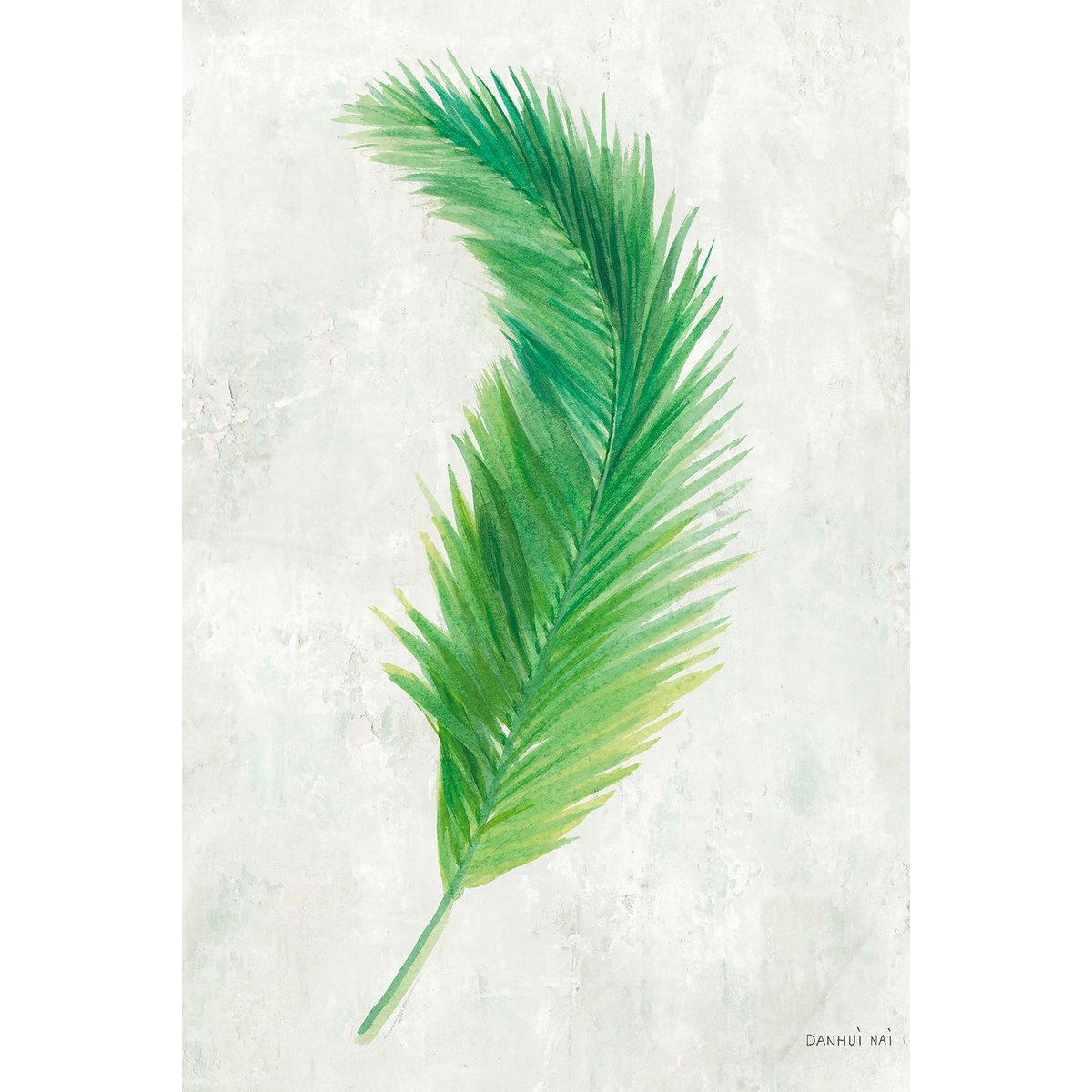 Tableau fleurs tropicale illustrée tableau alu dibond, HEXOA
