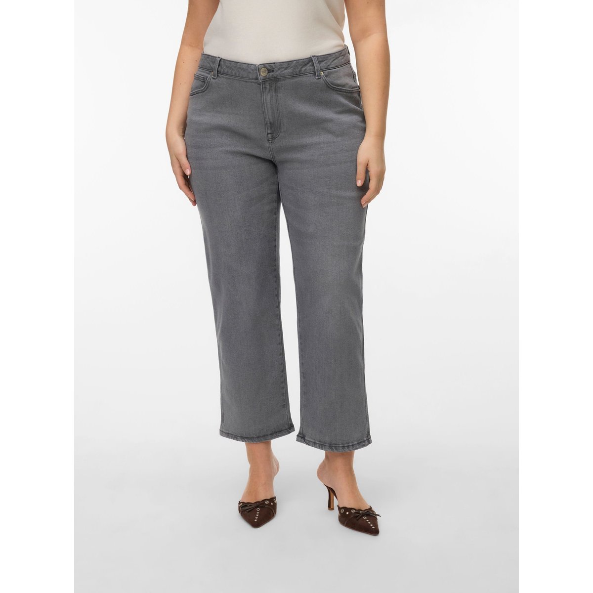 Jean Slim medium grey denim, VERO MODA