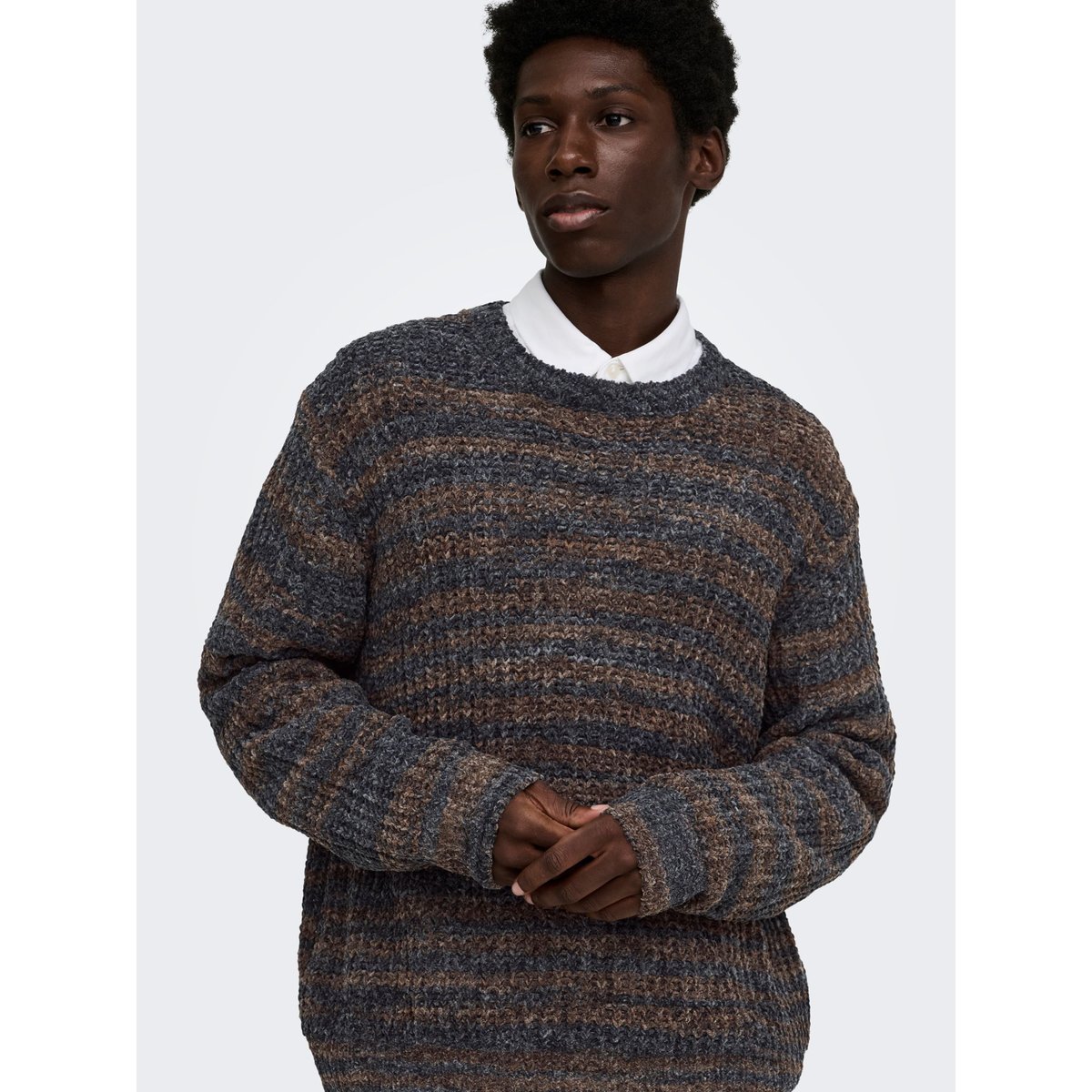 Pull En Maille black 1, ONLY & SONS
