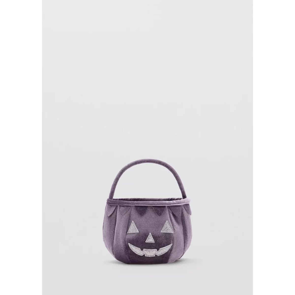 Sac citrouille Halloween lilas, MANGO KIDS