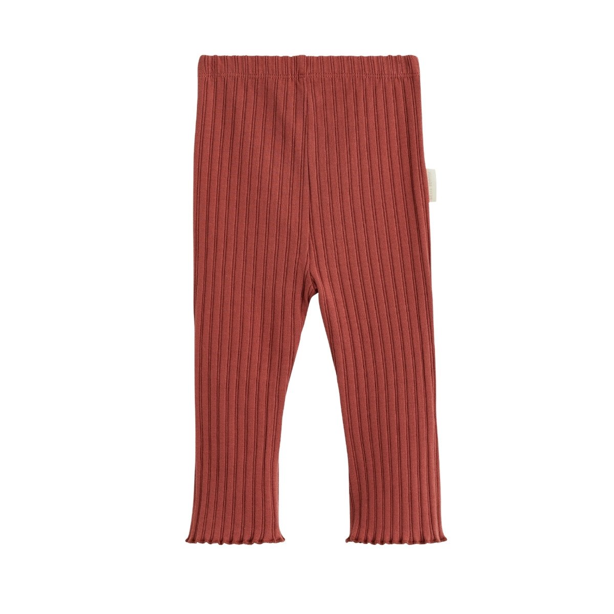 Lot de 2 leggings enfant côtelés Léa rose, PETIT BEGUIN