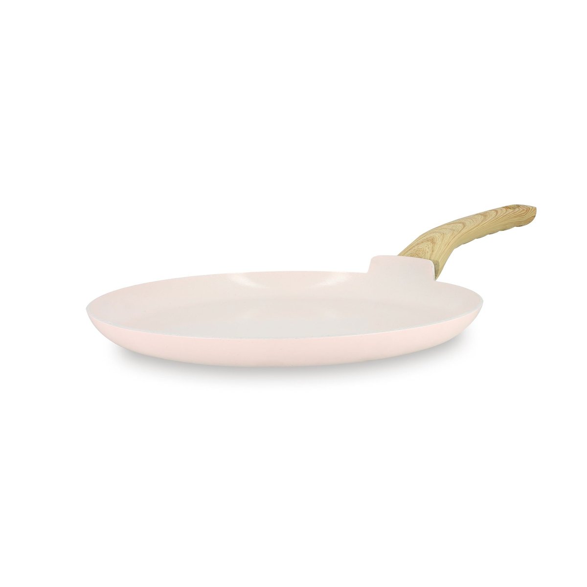 Crêpière en aluminium 26cm, COLORAMA rose, MENASTYL