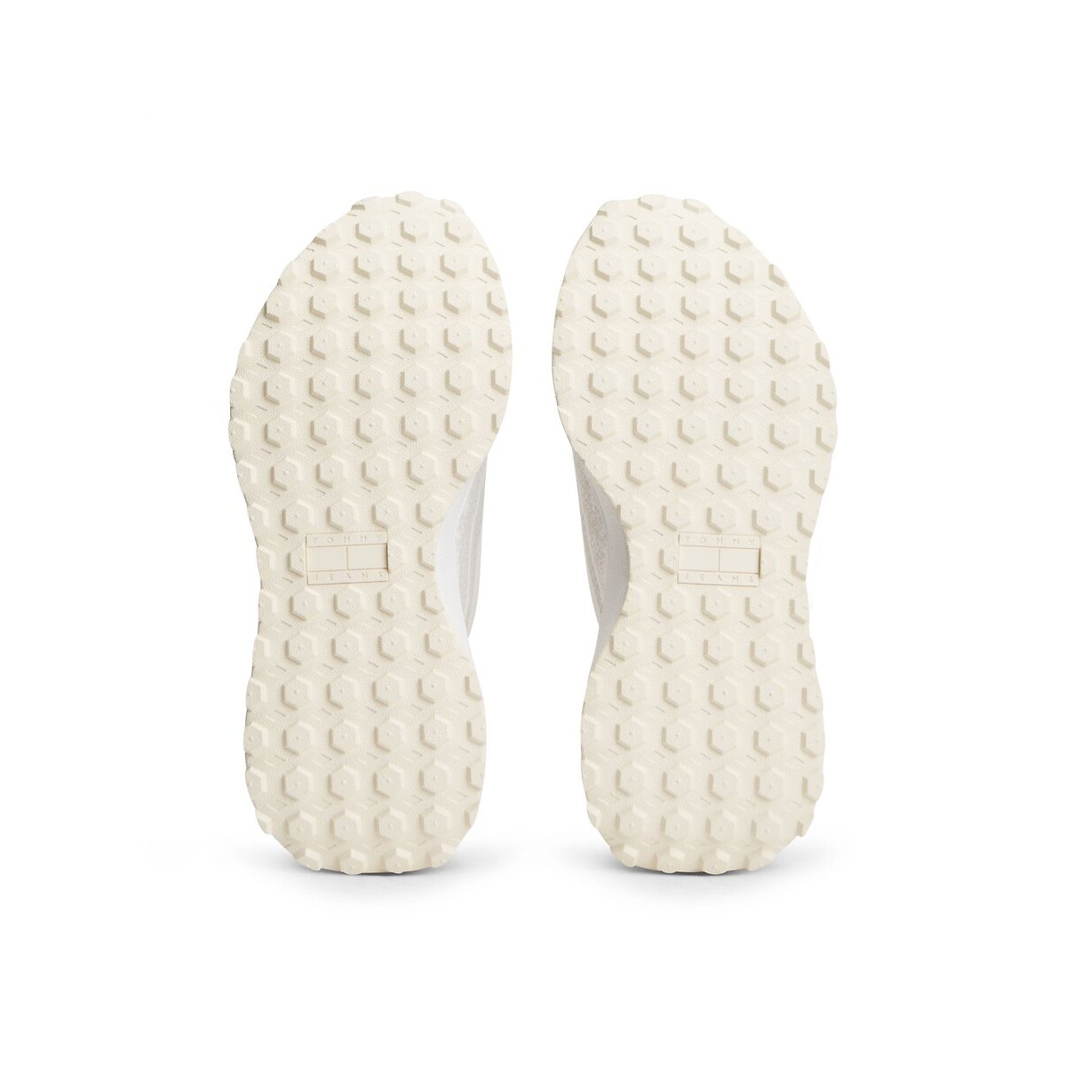 Runner Knit Slip Ons ecru , TOMMY JEANS