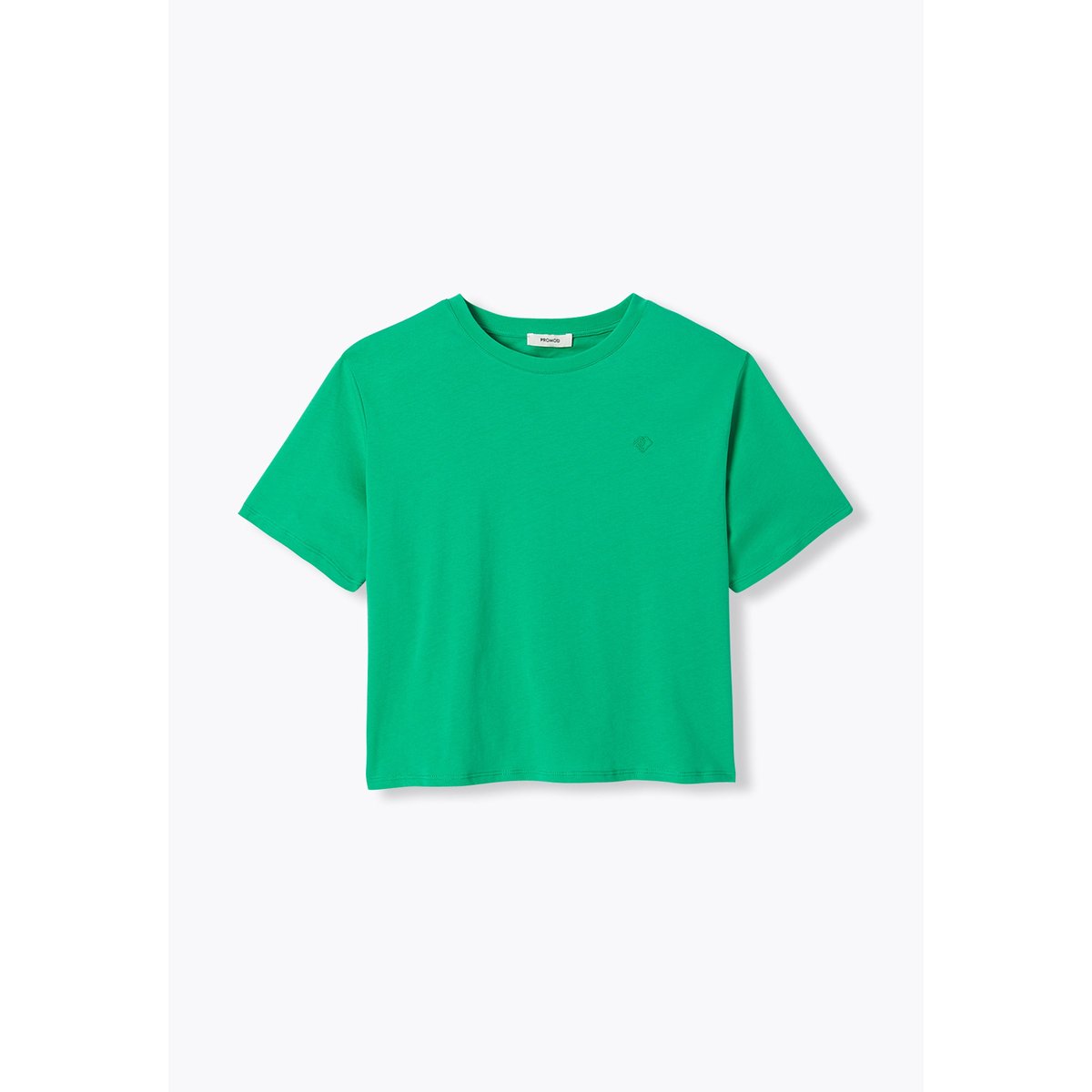 T-shirt basique col rond blanc, PROMOD