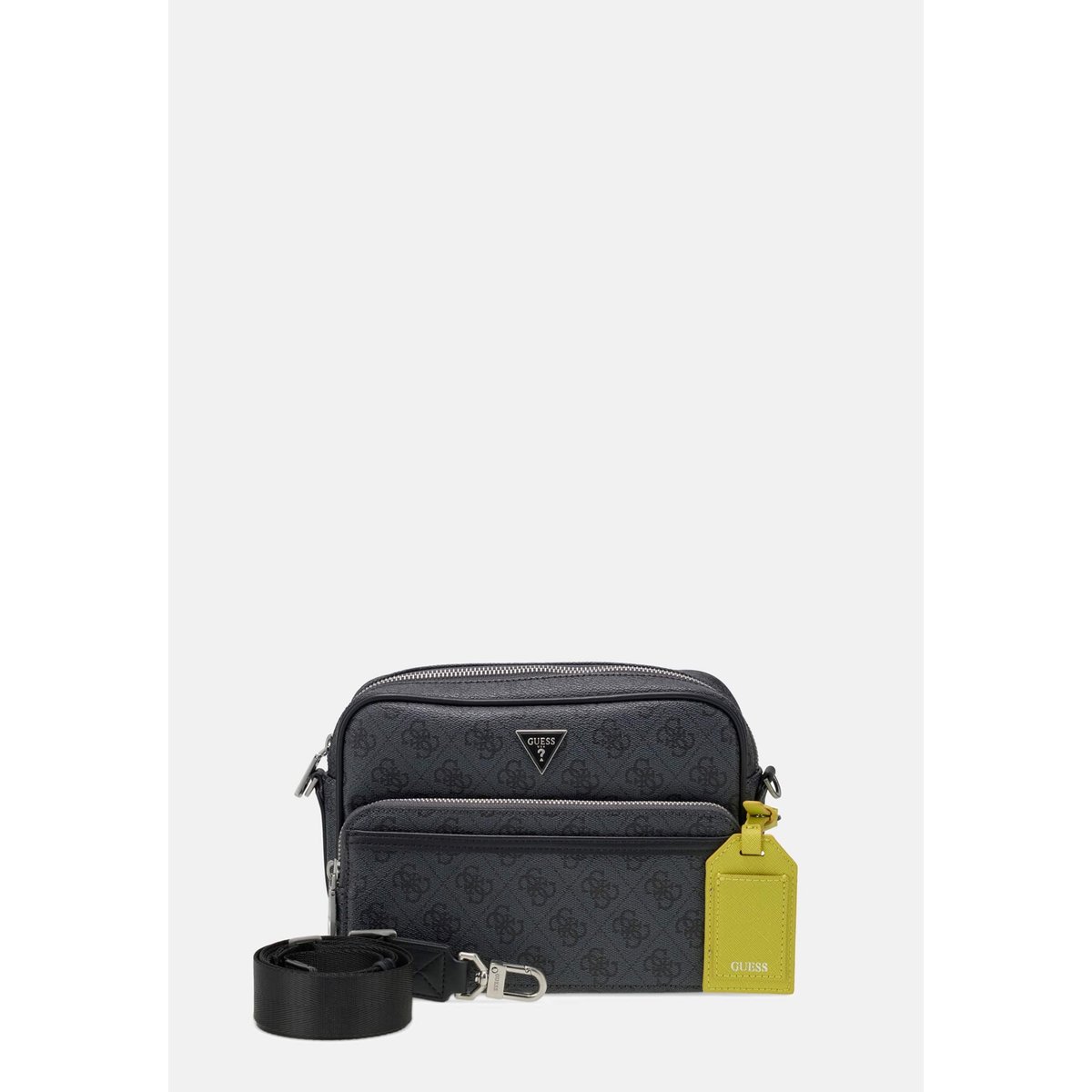 Mini Sac À Bandoulière Milano Logo 4G noir, GUESS