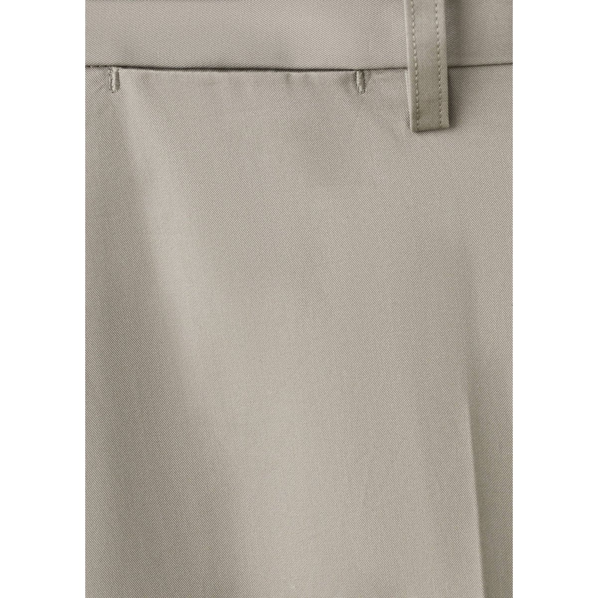 Pantalon en sergé 100 % coton slim-fit beige, MANGO MAN