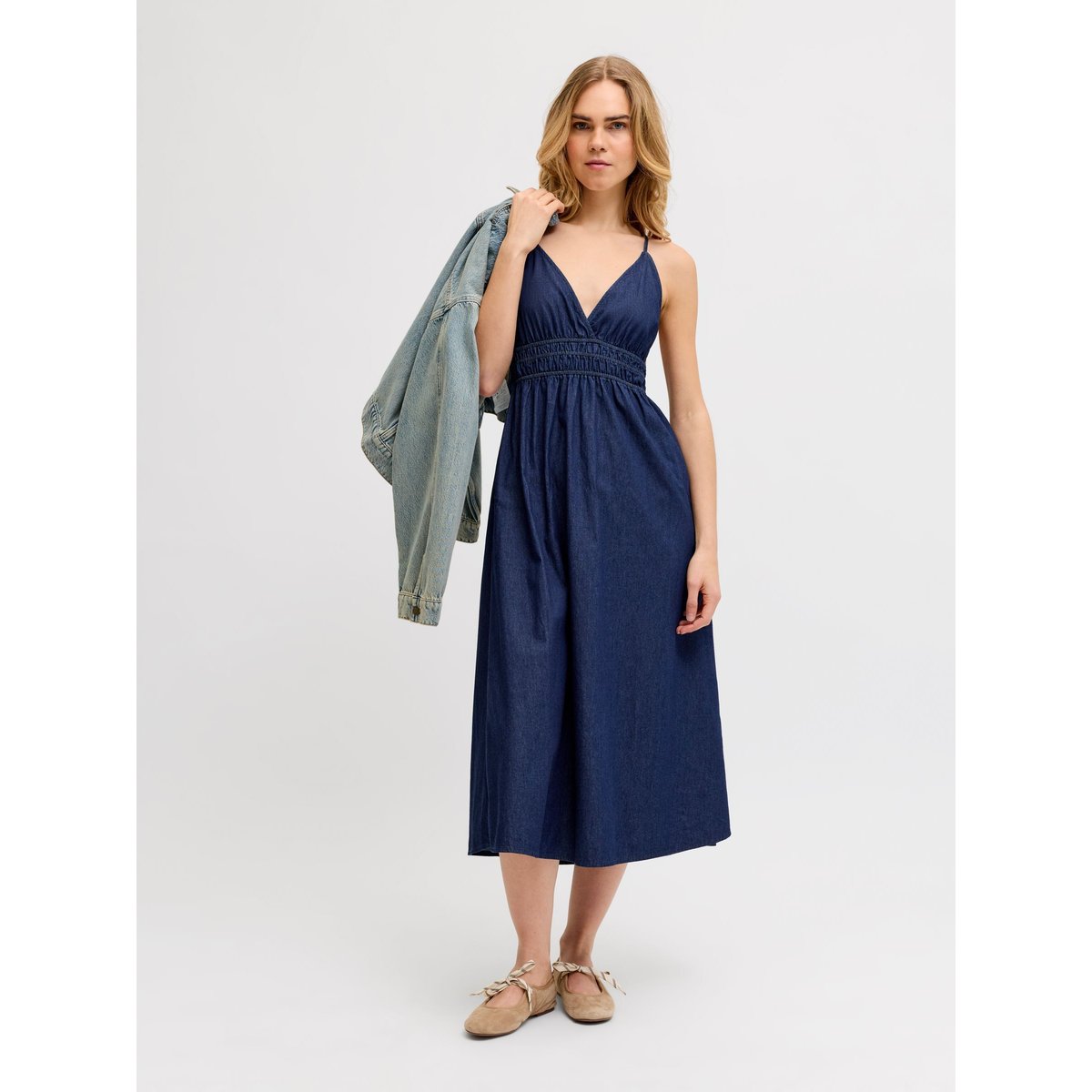 Robe En Denim dark blue denim, JJXX