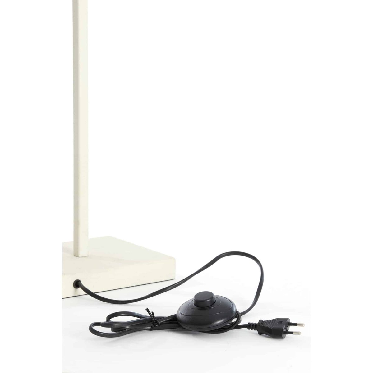 Lampadaire Métal SHIVA crème, LIGHT & LIVING