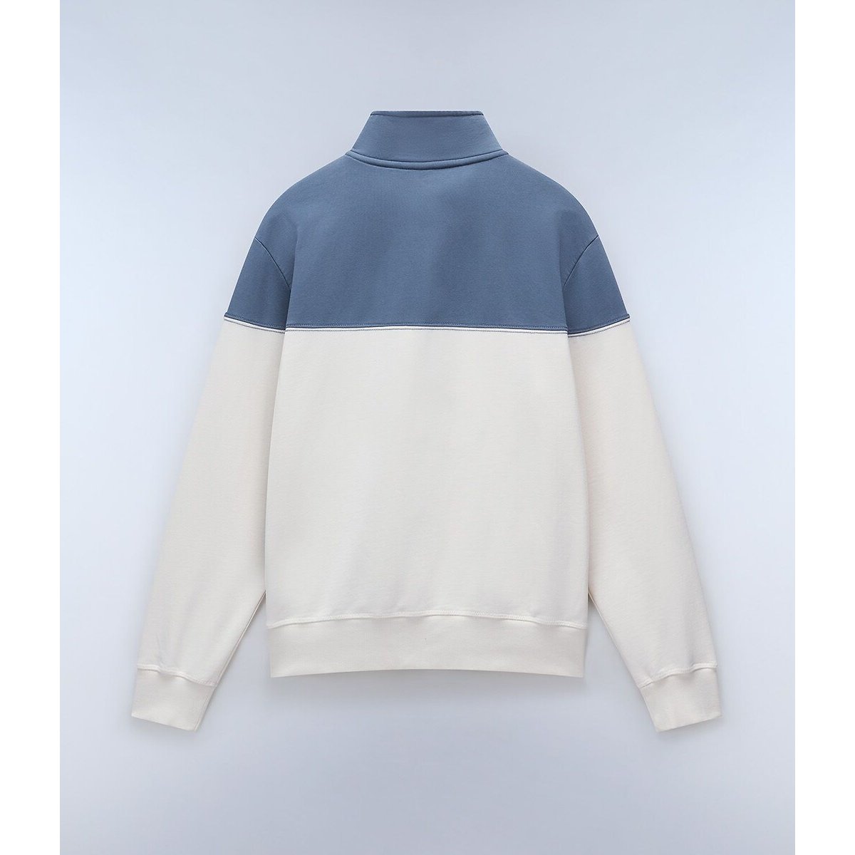 Colourblock High Neck Sweatshirt blue/white, NAPAPIJRI