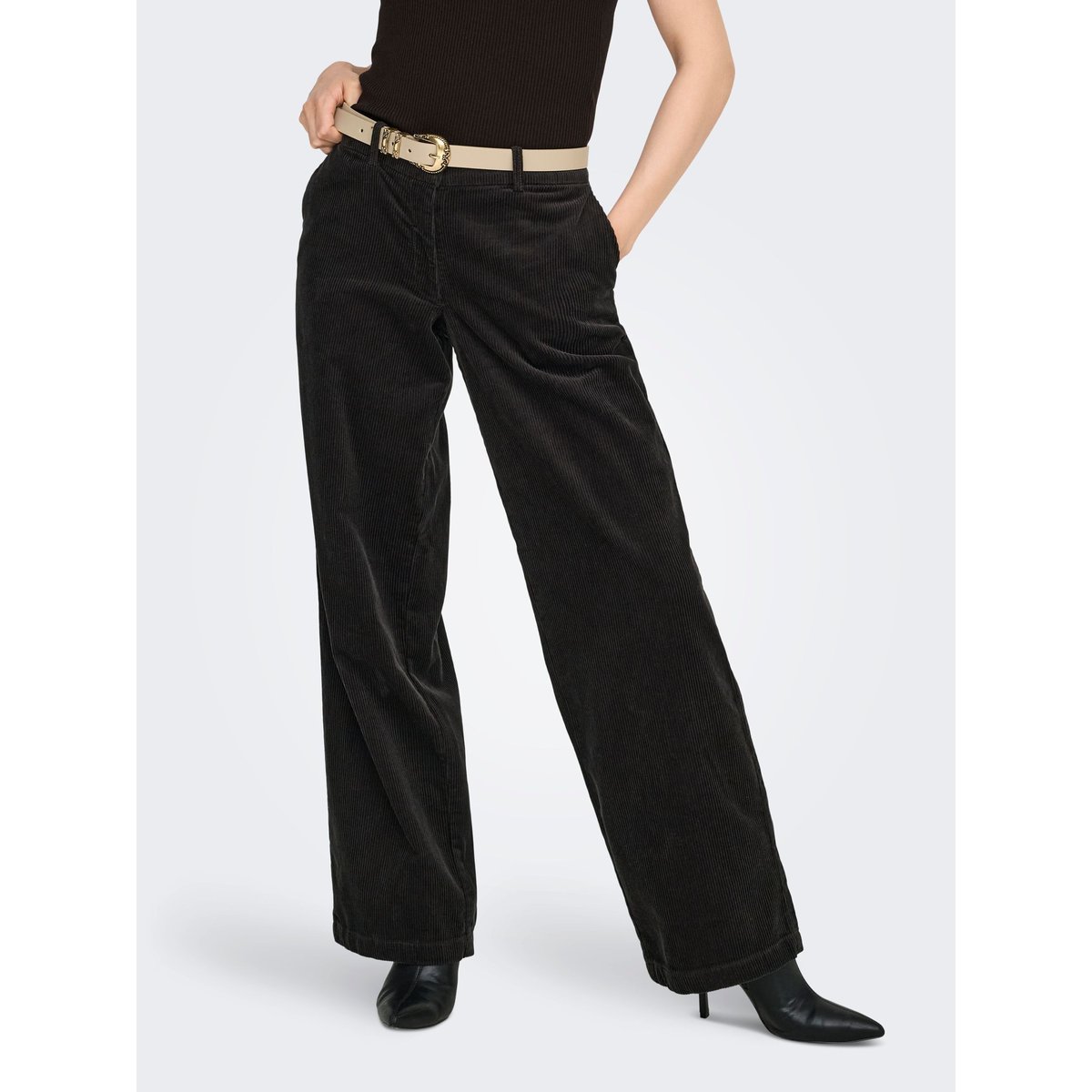 Pantalon marron - chocolate torte 1, JDY