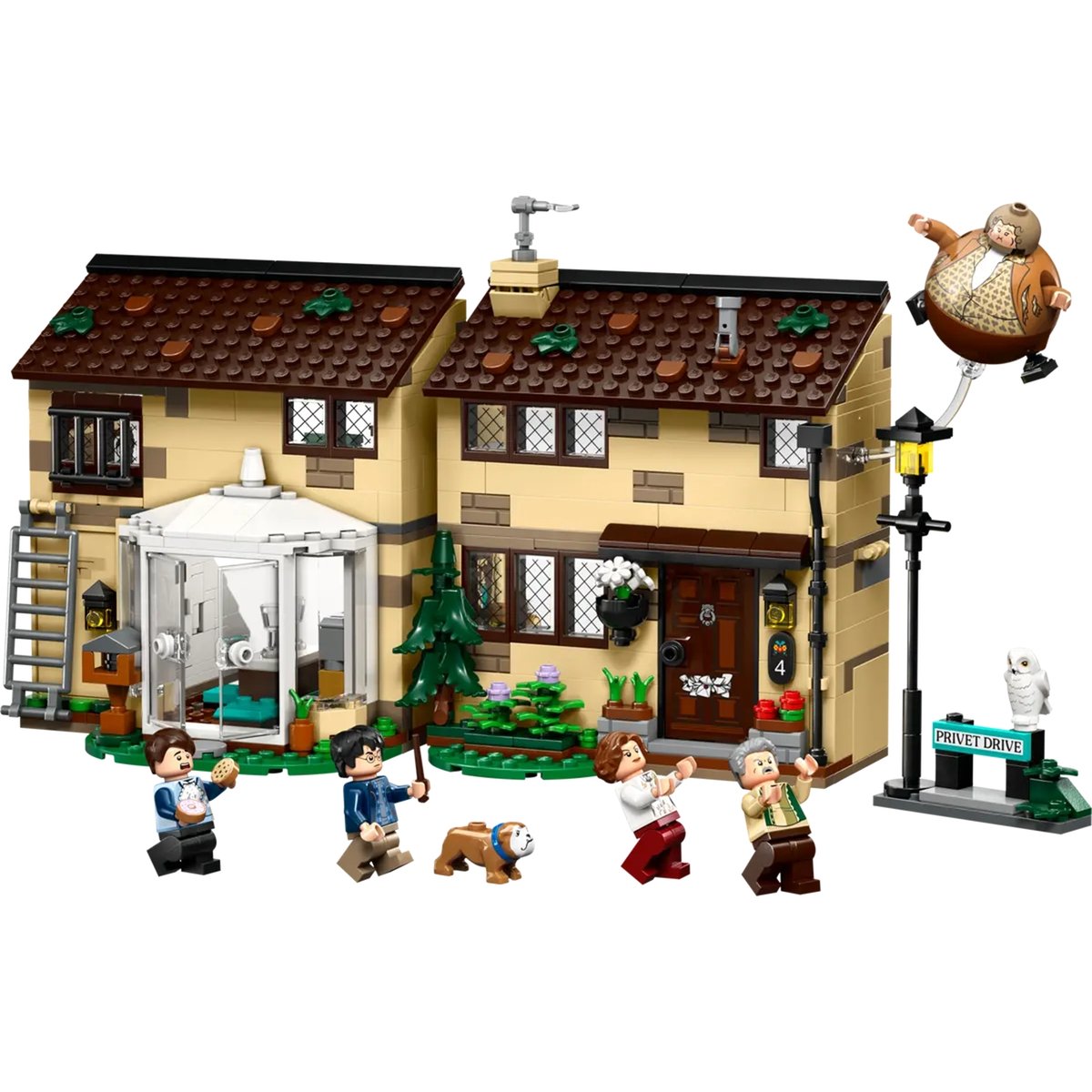 Harry Potter Privet Drive : la visite de tante Marge multicolore, LEGO