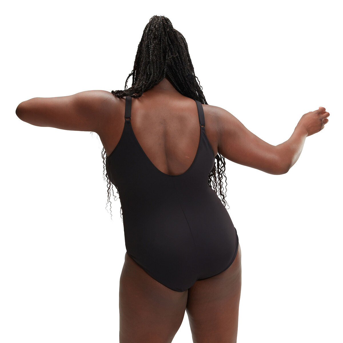 Aquanite Plus Size Pool Swimsuit black, SPEEDO