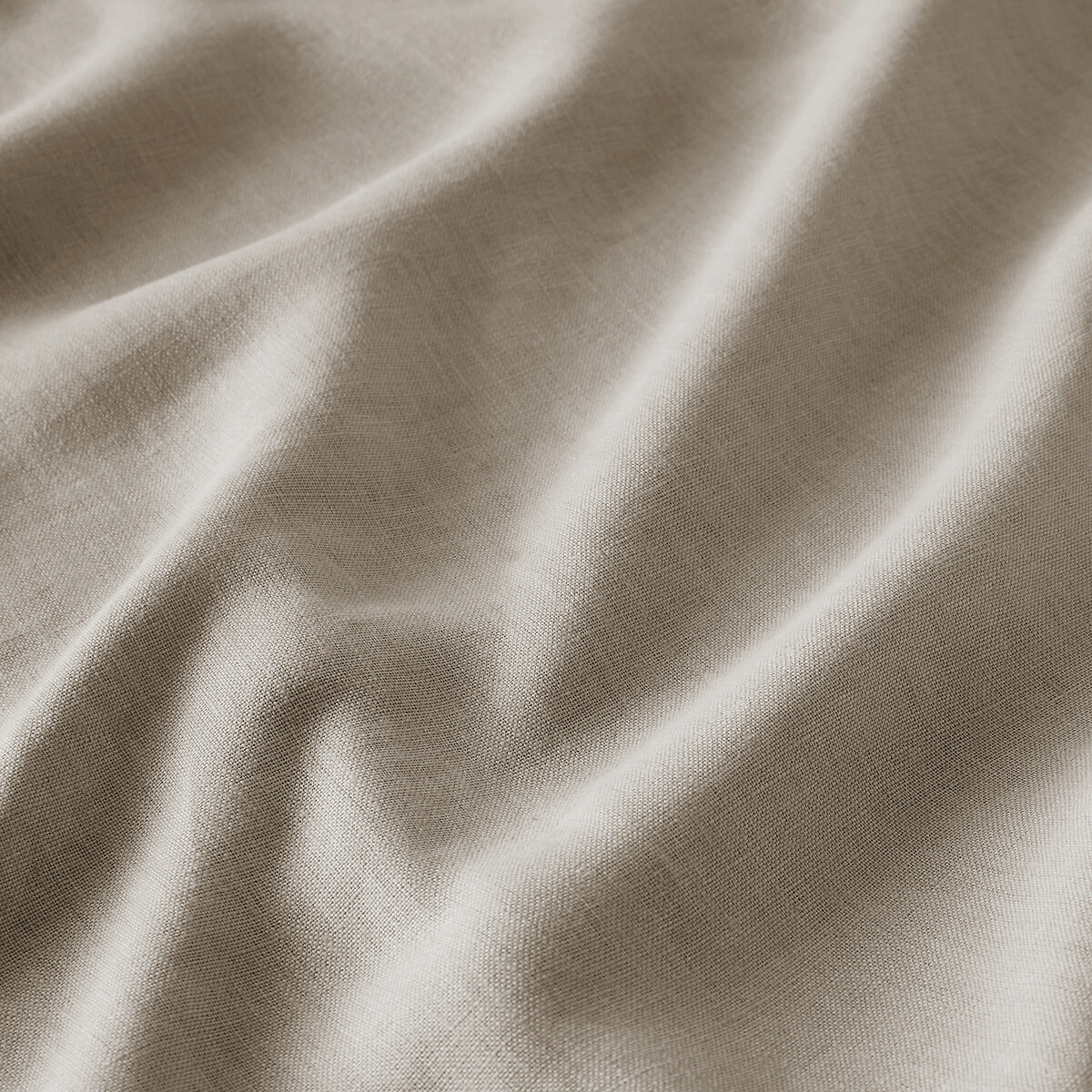Elba Linen Blackout Curtain with Pencil Pleat and Wave natural, LA REDOUTE INTERIEURS