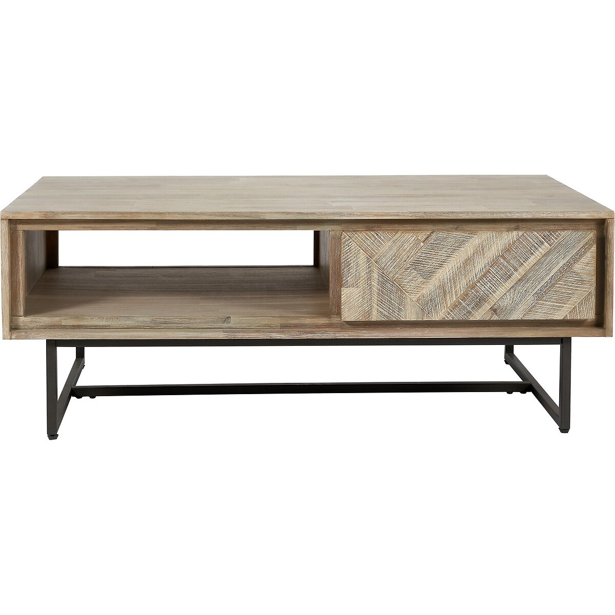 Marea Sand Wash Wood Storage Coffee Table acacia, ÉDITÉ