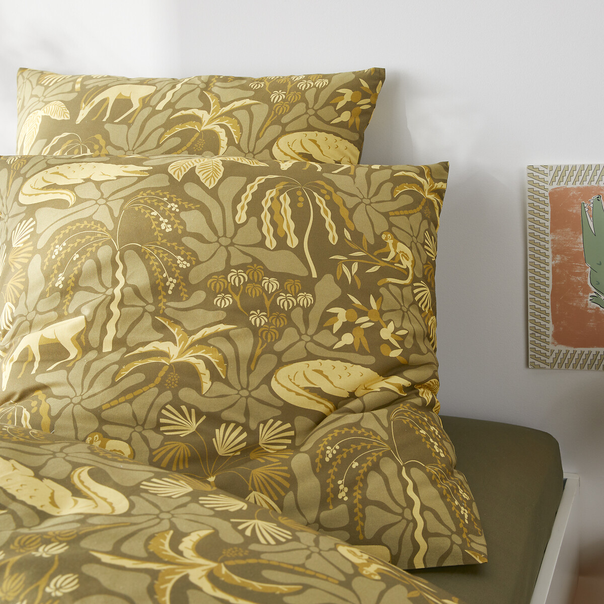 Selim Child's 50% Recycled Cotton Pillowcase printed, LA REDOUTE INTERIEURS