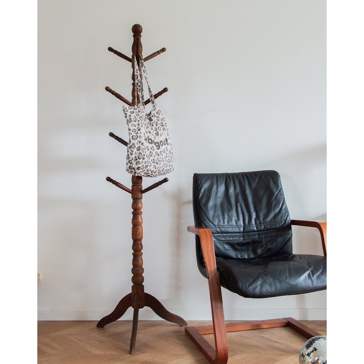 Porte-manteaux en bois Max N°174 - Bon état bois, DEBONGOUT