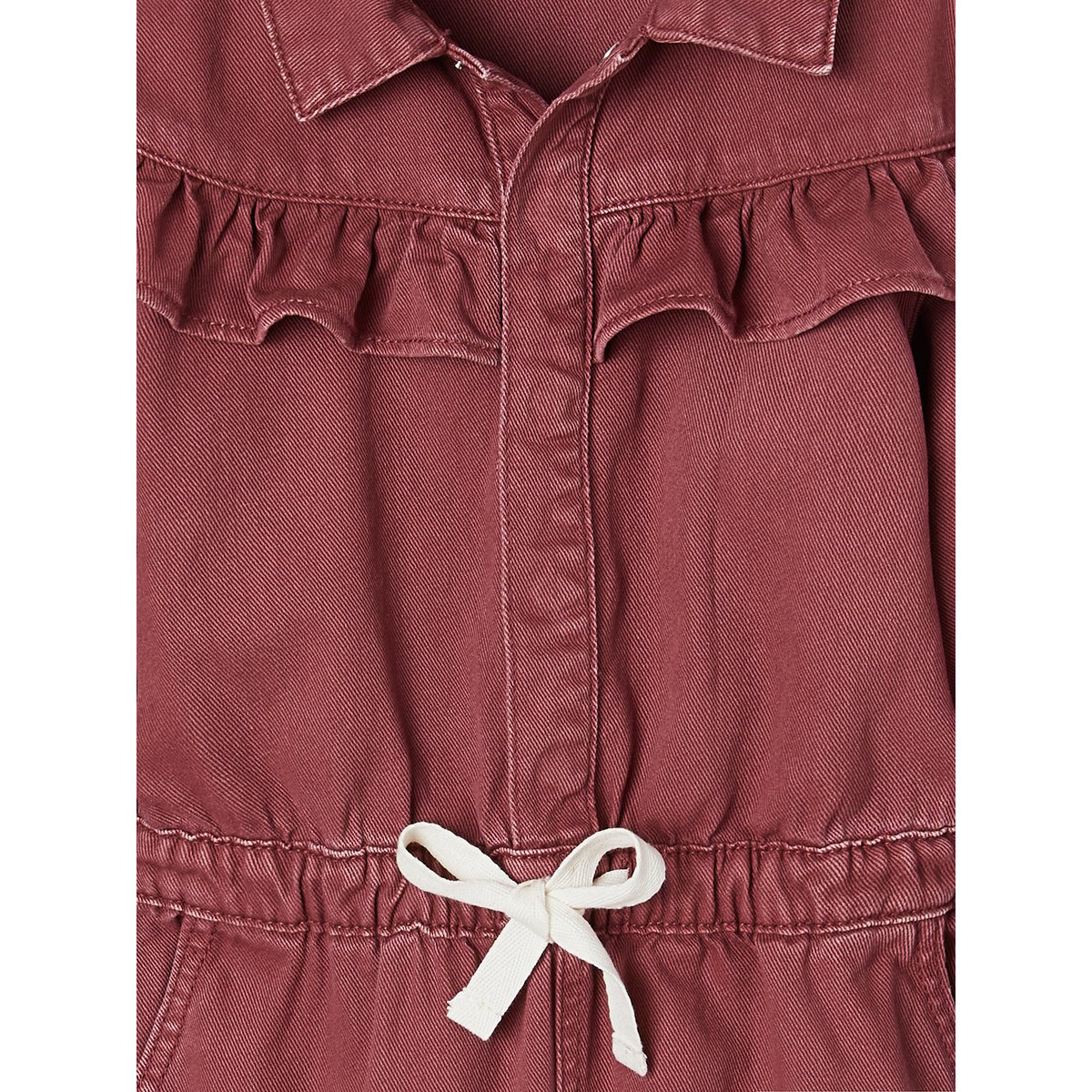 Robe en coton PARFUM prune, VERTBAUDET