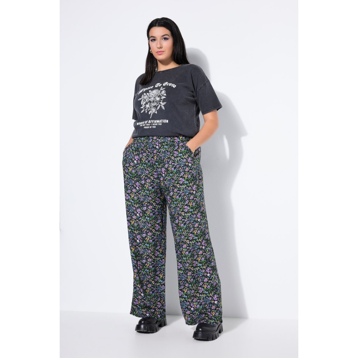 Pantalon palazzo noir, STUDIO UNTOLD