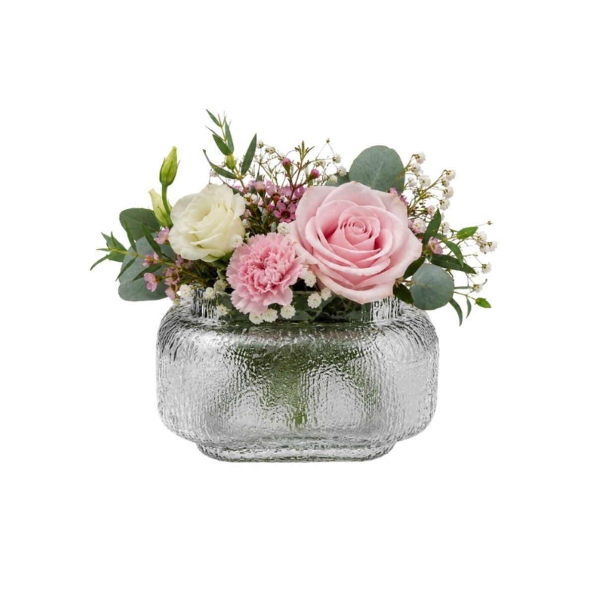Vase en verre, FASHIONISTA gris, KARE DESIGN