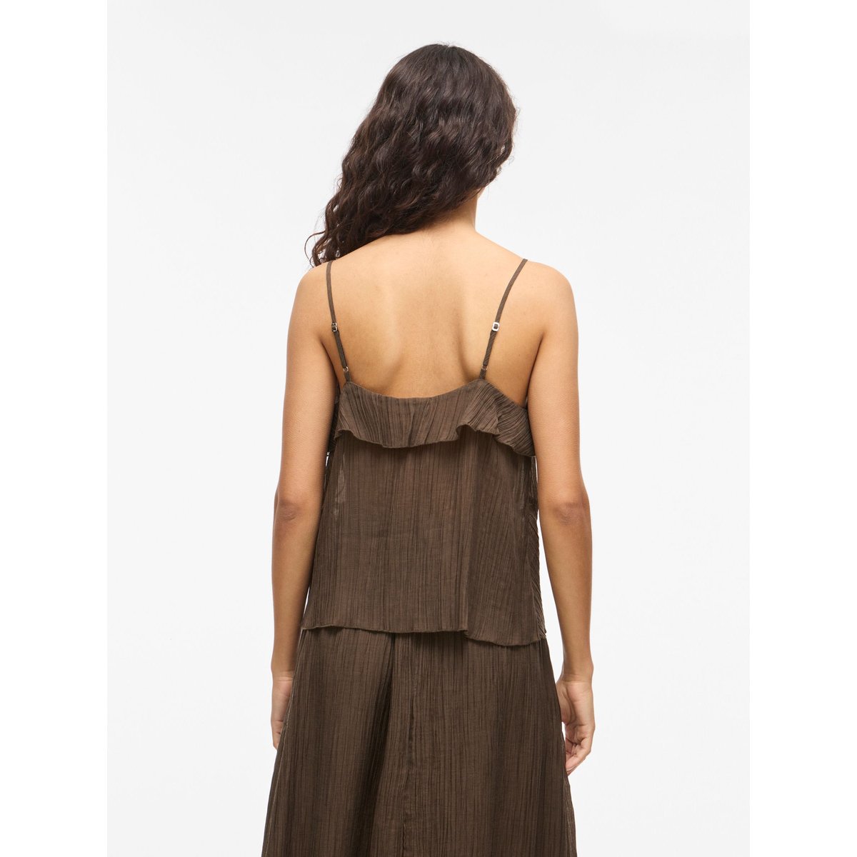 Top À Bretelles marron - slate black1, VILA