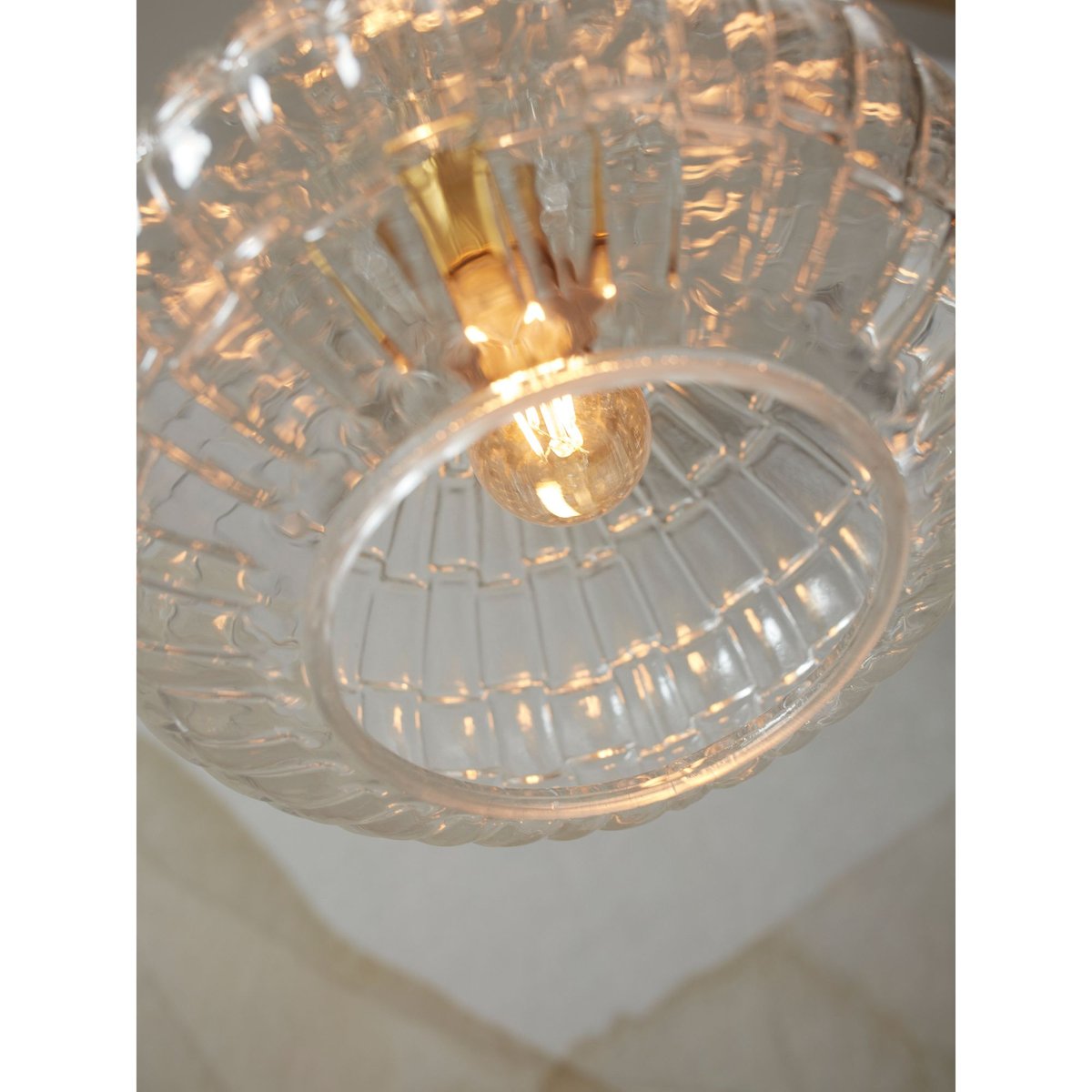 Lampe Suspendue Verre VENICE transparent, IT'S ABOUT ROMI