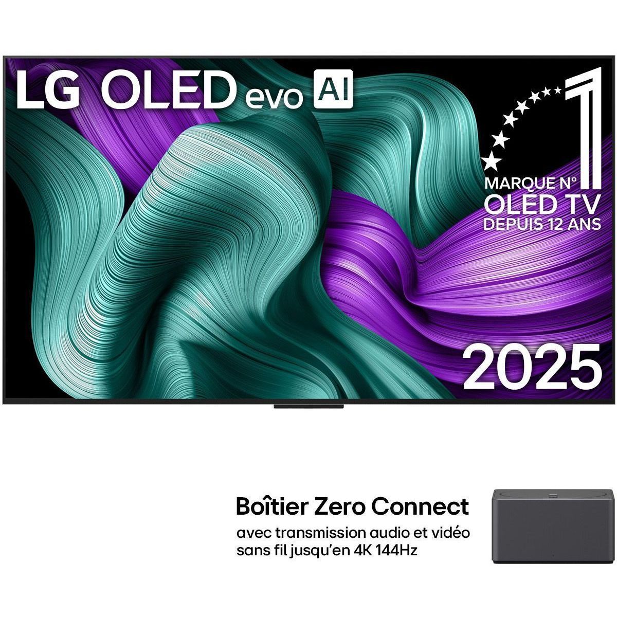 TV 65M5 2025 (164cm) couleur unique, LG