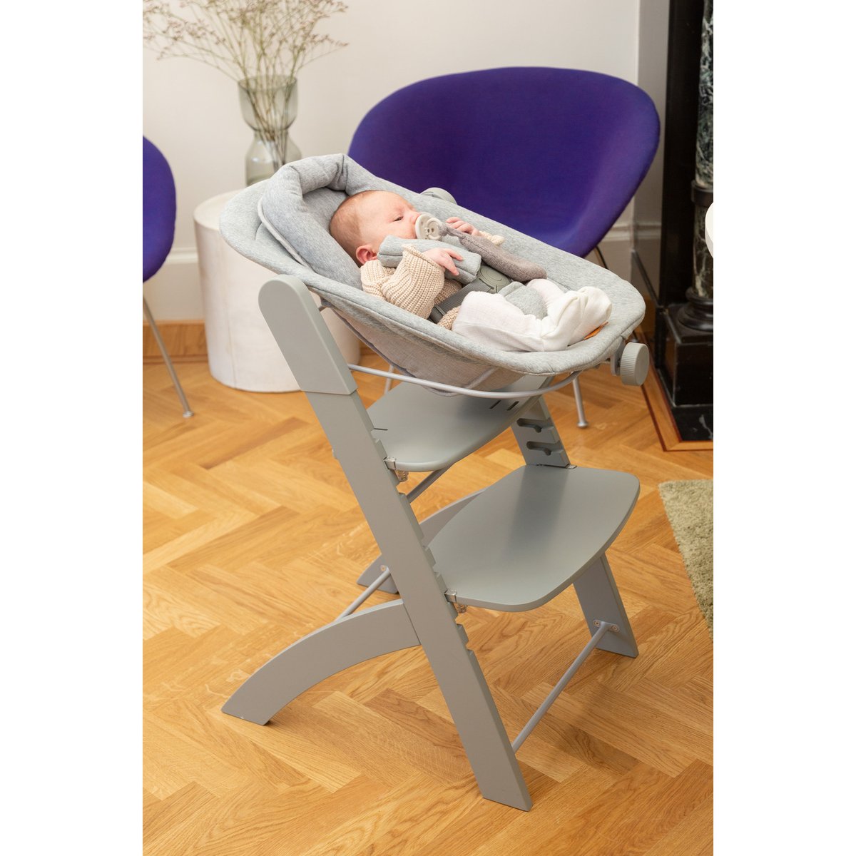 Accessoire chaise haute newborn EVOSIT gris, CHILDHOME
