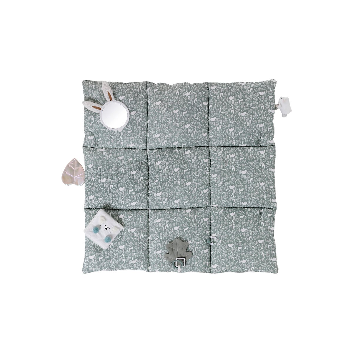 Tapis d'éveil en gaze de coton dans les bois, VERTBAUDET