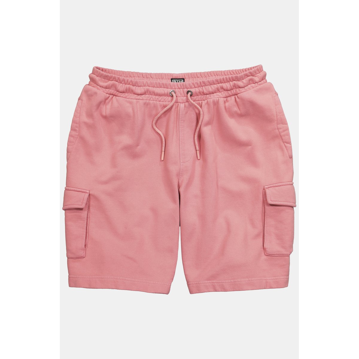 Bermuda cargo en molleton fuchsia foncé, STHUGE