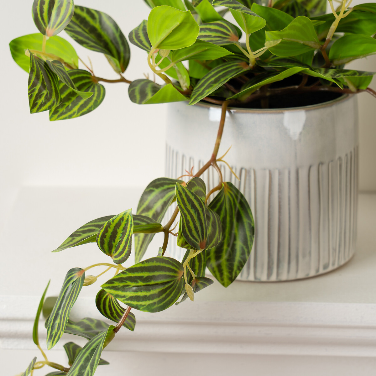 Artificial Trailing Tradescantia Zebrina "Wandering Dude" Plant green, SO'HOME