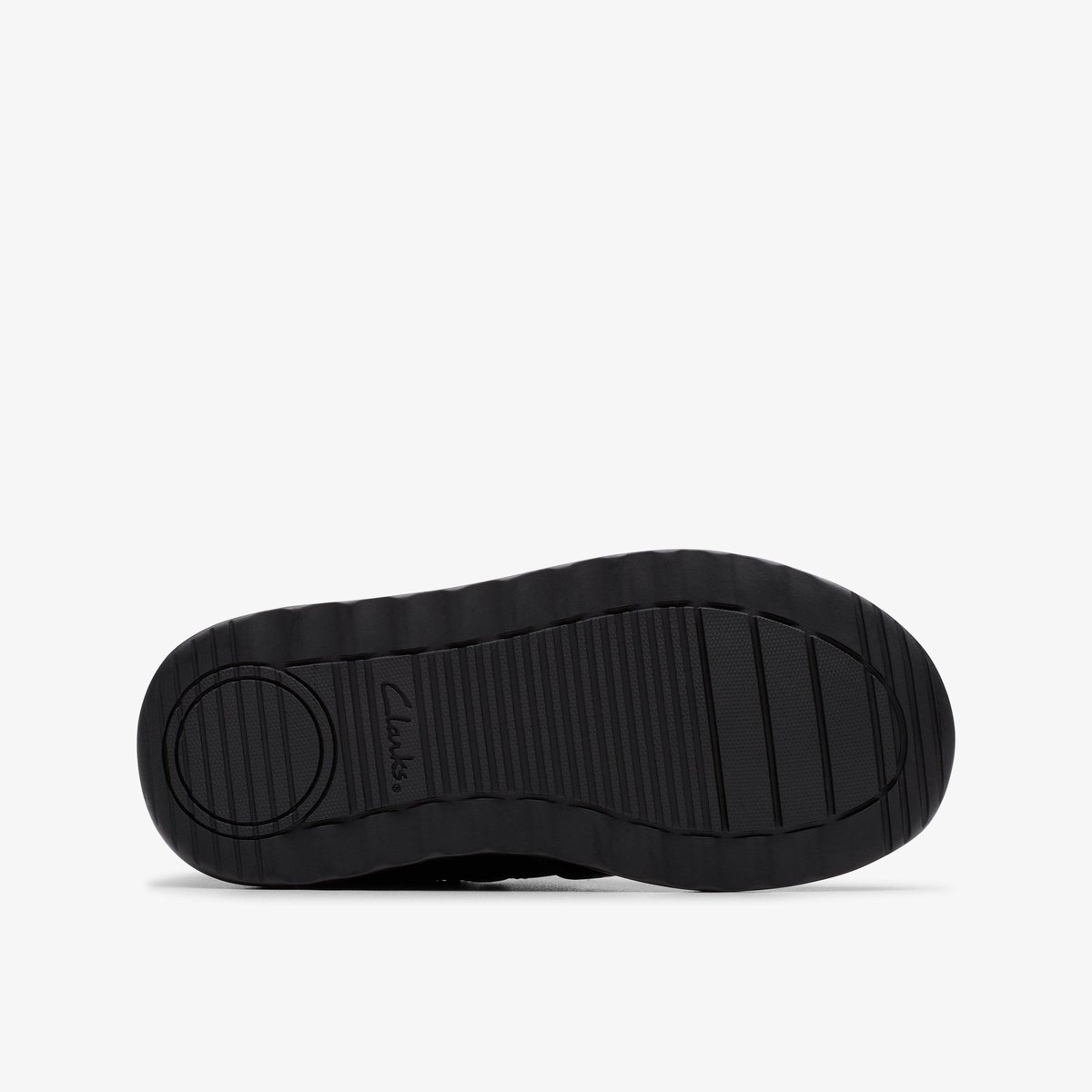 Derbies Cuir Coupe Large DAZE KICK K noir, CLARKS