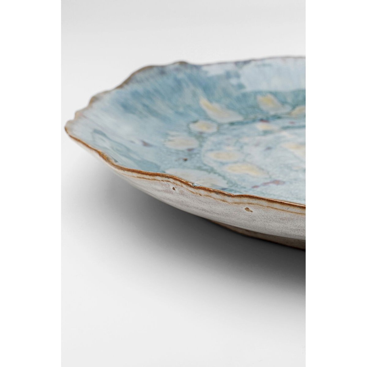 Assiette, MINA bleu, KARE DESIGN