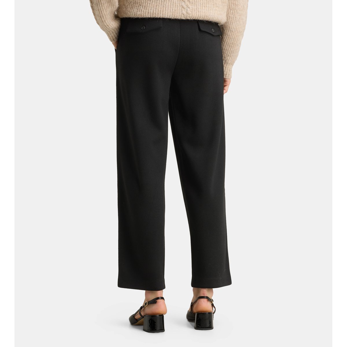 Pantalon droit flint chevrons noir, GALERIES LAFAYETTE