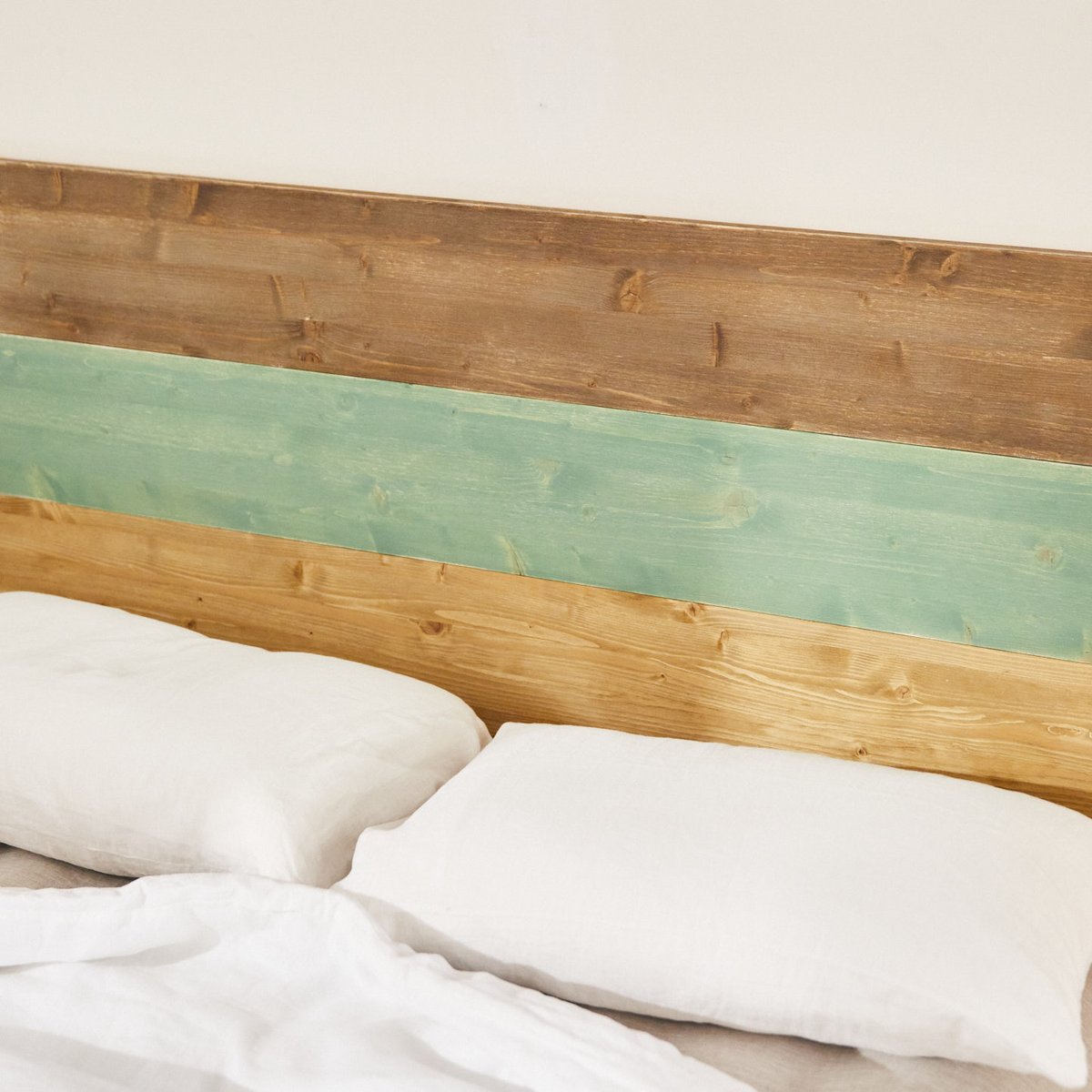 Tête de lit en bois de sapin multicolore 190 cm - NALA ethnique, HANNUN