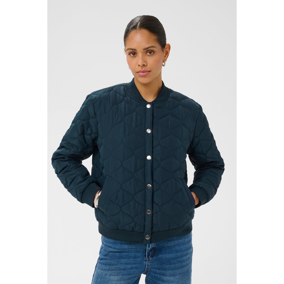 Manteau bleu blueberry, KAFFE