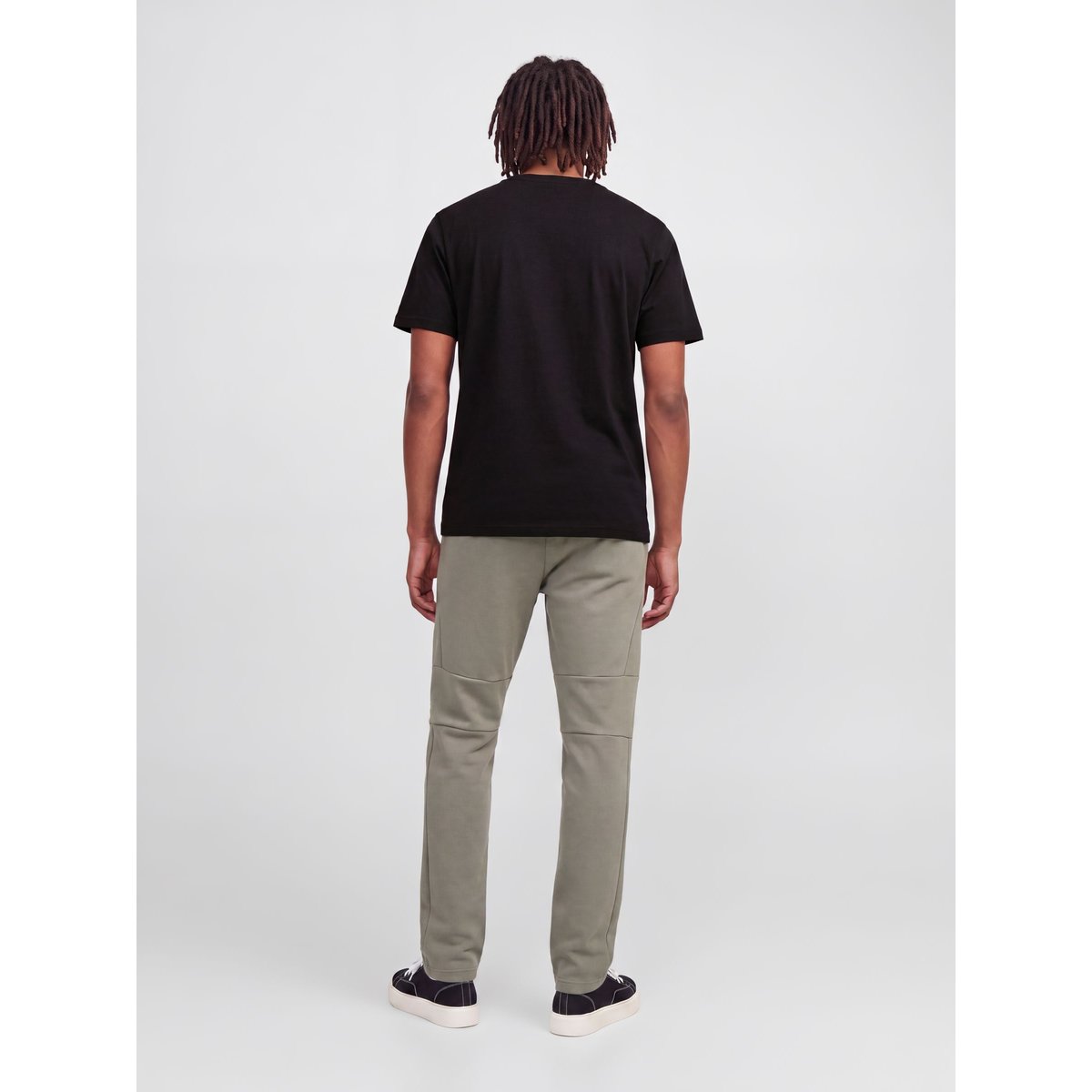 T-Shirt noire - black, JACK & JONES