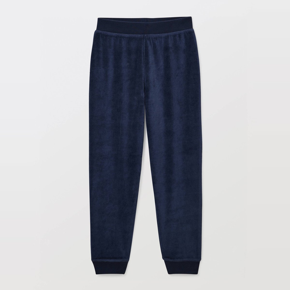 Pyjama velours manches longues imprimé contient du coton BIO GOTS gris chine clair, MONOPRIX