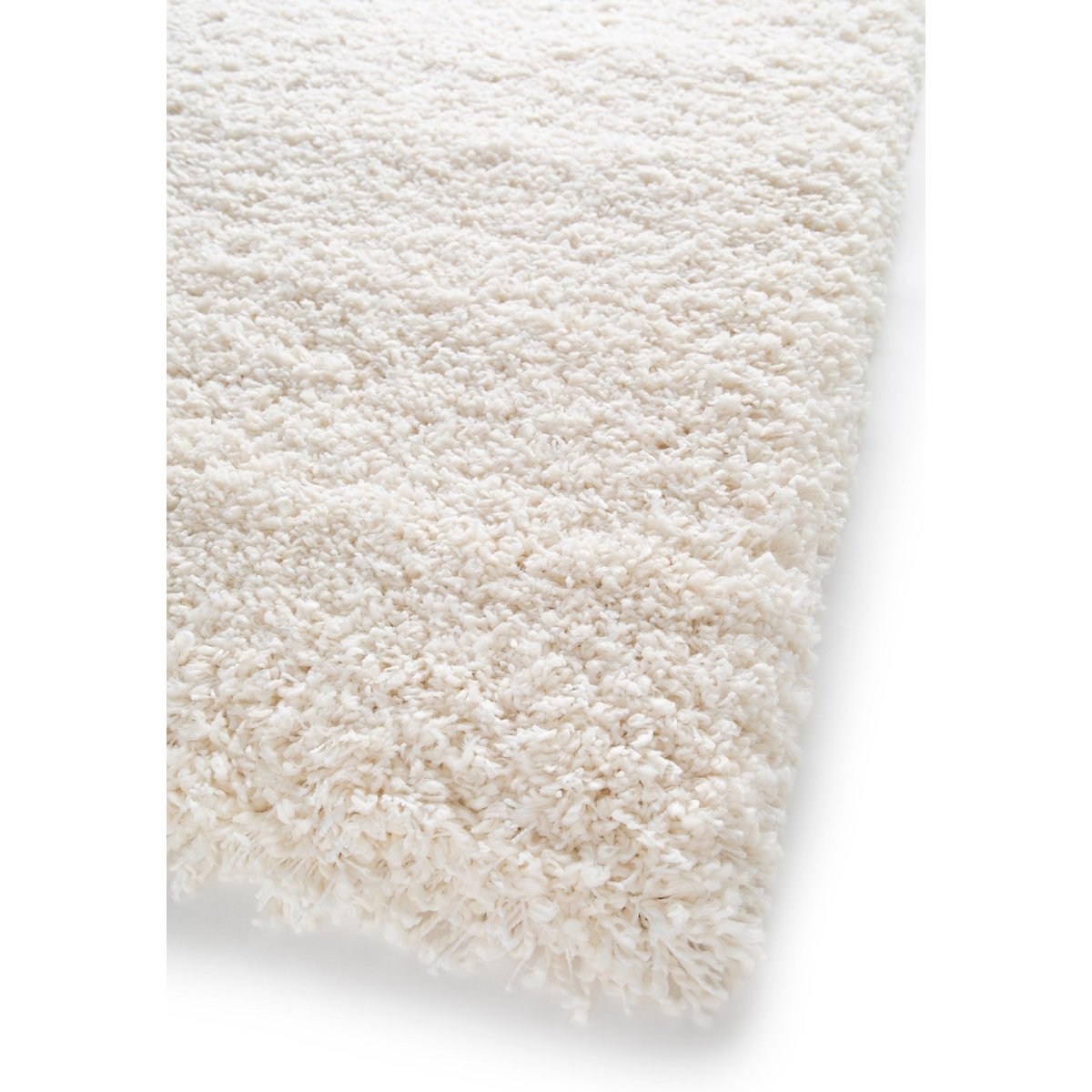 Tapis doux et épais PLUSH blanc pur, AFK LIVING